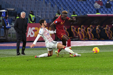 16.01.2022 Roma vs Cagliari 1 0 G.Leanza ph 16.01.2022 Roma vs Cagliari 1 0 G.Leanza ph