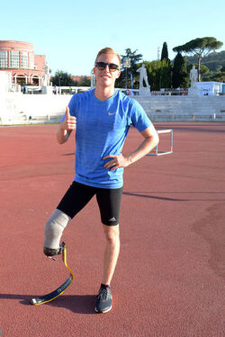 07.06.2017 Golden Gala Eve. Dafne Schippers and others athletes training.