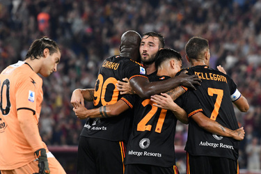 01.10.2023 serie A Roma vs Frosinone 2 0 G.Leanza ph 01.10.2023 serie A Roma vs Frosinone 2 0 G.Leanza ph