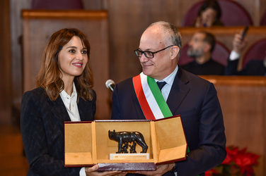 16.01.2024 Paola Cortellesi Lupa Capitolina G.Biagini ph