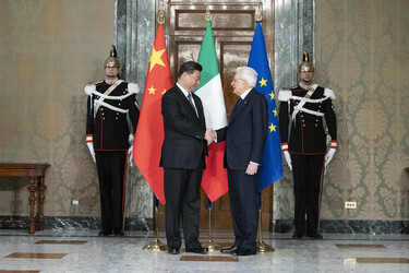 22.03.2019 Visita a Roma Pres.Rep.Pop.Cinese Xi Jinping .
Foto Francesco Ammendola Uff.Stampa Presidenza della Repubblica