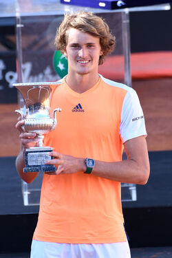 21.05.2017 Internazionali BNL Final Zverev Winner