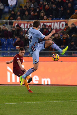 19.01.2017 Coppa Italia Ottavi Roma vs Sampdoria 4 0