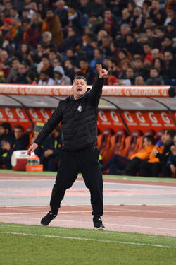 01.02.2017 Coppa Italia Roma vs Cesena 2 1