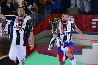 17.05.2017 Finale Tim Cup Juventus vs Lazio. Festa e Premiazioni 17.05.2017 Finale Tim Cup Juventus vs Lazio. Festa e Premiazioni