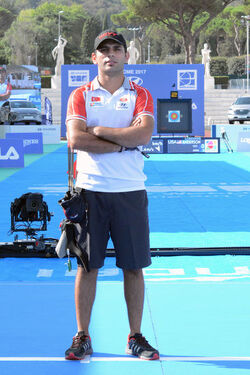 Roma Stadio dei Marmi 02.09.2017 Hyundai Archery World Cup Compound Roma Stadio dei Marmi 02.09.2017 Hyundai Archery World Cup Compound