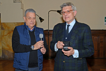 28.03.2024 Aula Magna Facoltà Teologica Valdese Assemblea Bilancio OdG e Premi 50 anni da giornalisti 