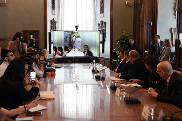 30 04.2025 Campidoglio Presentazione Eventi Dolce Gabbana Alta Moda 2025 G.Leanza ph