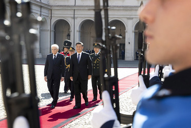 22.03.2019 Visita a Roma Pres.Rep.Pop.Cinese Xi Jinping .
Foto Francesco Ammendola Uff.Stampa Presidenza della Repubblica
