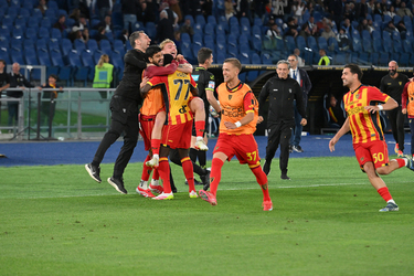 25.05.2025 Serie A Lazio vs Lecce 0 1 Gara e Festeggiamenti G.Leanza ph