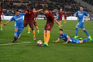 01.04.2017 serie A Roma vs Empoli 2 0 01.04.2017 serie A Roma vs Empoli 2 0