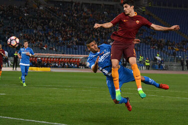 01.04.2017 serie A Roma vs Empoli 2 0 01.04.2017 serie A Roma vs Empoli 2 0