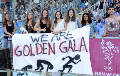 02.06.2016 Golden Gala. Roma Stadio Olimpico. Prima parte