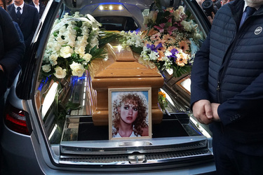 05.03.2025 Eleonora Giorgi Esequie G.Leanza ph 05.03.2025 Eleonora Giorgi Esequie G.Leanza ph