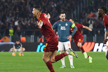 20.04.2023 quarti E.League Roma vs Feyenoord 4 1 G.Leanza ph