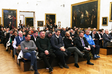 18.01.2023 Presentazione 6 Nazioni Rugby Musei Capitolini sala Piero da Cortona G.Leanza ph