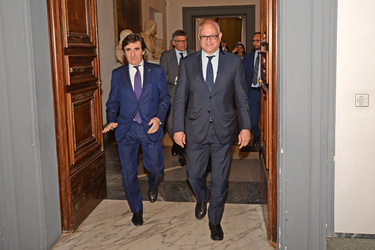 Roma 08.04.2024 Campidoglio Presentazione Giro d Italia 2024 G.Leanza ph