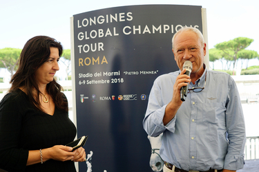04.11.2018 Longines Global Champions Tour Roma Conference 04.11.2018 Longines Global Champions Tour Roma Conference