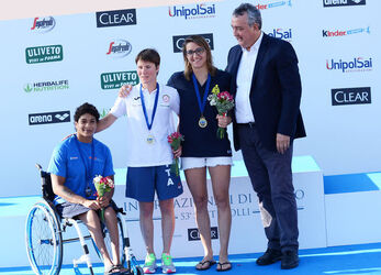 26.06.2016 Roma Stadio del Nuoto. Premiazioni 53mo Settecolli