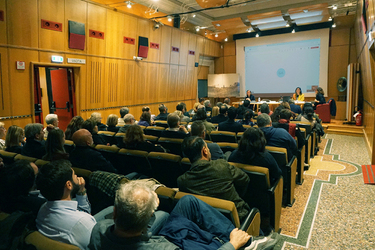 Roma 30.10.2024 Corso OdG Stefano Lecchi primo fotoreporter di guerra della Repubblica Romana 