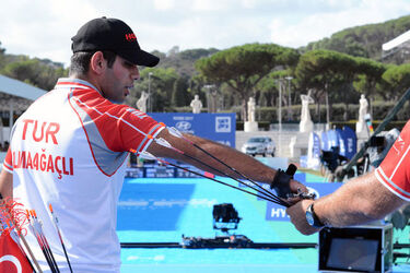 Roma Stadio dei Marmi 02.09.2017 Hyundai Archery World Cup Compound Roma Stadio dei Marmi 02.09.2017 Hyundai Archery World Cup Compound