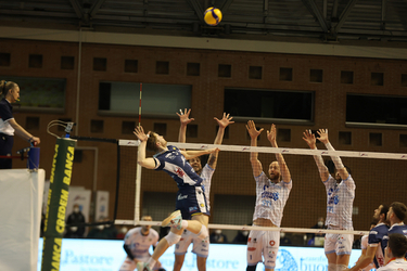 13.03.2022 SuperLega Credem Banca Pallavolo Regular Season Consar RCM Ravenna vs. Top Volley Cisterna J.Oegerli per SCATTO ph