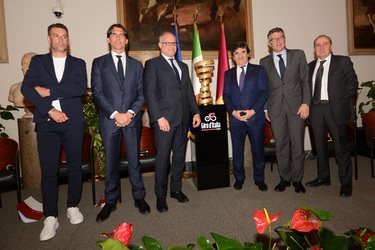Roma 08.04.2024 Campidoglio Presentazione Giro d Italia 2024 G.Leanza ph