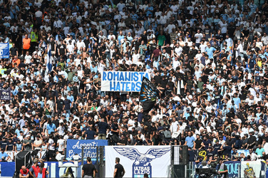 21.09.2025 Serie A 4a giornata Lazio vs Roma il Derby degli Striscioni G.Leanza ph