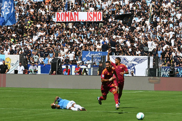 21.09.2025 Serie A 4a giornata Lazio vs Roma il Derby degli Striscioni G.Leanza ph