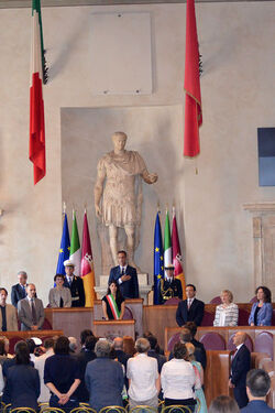07.07.2016 Roma Campidoglio. Giuramento Sindaca Virginia Raggi