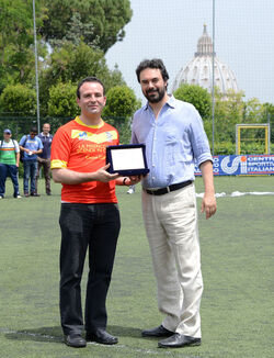 28.05.2016 Clericus Cup. Finale 1 e 2 posto. Le Premiazioni 28.05.2016 Clericus Cup. Finale 1 e 2 posto. Le Premiazioni