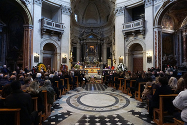 05.03.2025 Eleonora Giorgi Esequie G.Leanza ph 05.03.2025 Eleonora Giorgi Esequie G.Leanza ph