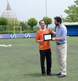 28.05.2016 Clericus Cup. Finale 1 e 2 posto. Le Premiazioni 28.05.2016 Clericus Cup. Finale 1 e 2 posto. Le Premiazioni