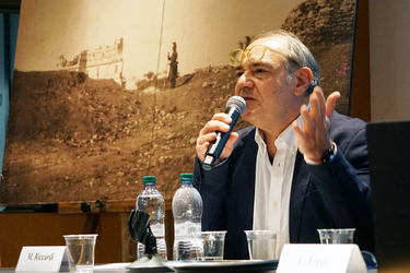 Roma 30.10.2024 Corso OdG Stefano Lecchi primo fotoreporter di guerra della Repubblica Romana 