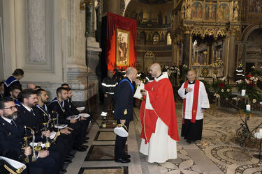 04.12.2017 Roma S.Giovanni Laterano Messa Solenne S.Barbara 04.12.2017 Roma S.Giovanni Laterano Messa Solenne S.Barbara