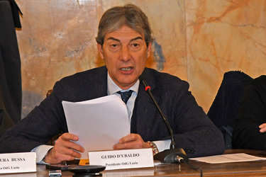 31.03.2026 Roma Aula Magna Facolt&agrave; Teologica Valdese Assemblea Bilancio OdG e Premi 50 anni da giornalisti G.Leanza ph