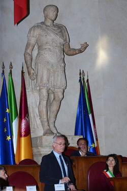 Roma 30.03.2017 Campiodoglio Aula G.Cesare. Premio Lupa Capitolina a Mr.Claudio Ranieri Roma 30.03.2017 Campiodoglio Aula G.Cesare. Premio Lupa Capitolina a Mr.Claudio Ranieri