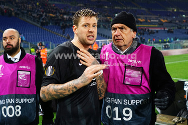 13.12.2018 Lazio vs Eintracht F. 1 2 Exultations G.Leanza ph 13.12.2018 Lazio vs Eintracht F. 1 2 Exultations G.Leanza ph