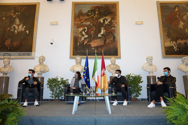28.10.2020 Il Volo in Campidoglio. G.Leanza ph
