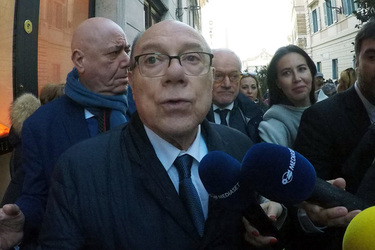 05.03.2025 Eleonora Giorgi Esequie G.Leanza ph 05.03.2025 Eleonora Giorgi Esequie G.Leanza ph