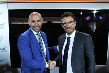 14.06.2017 Presentazione Di Francesco allenatore AS Roma