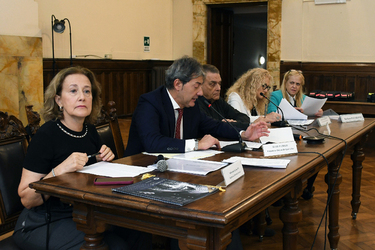 11.03.2025 Roma Aula Magna Facolt&agrave; Teologica Valdese Assemblea Bilancio OdG e Premi 50 anni da giornalisti G.Leanza ph