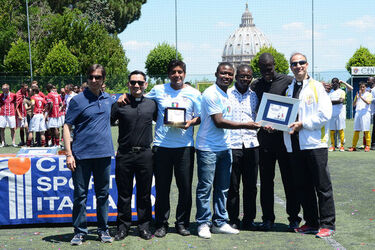 27.05.2017 Premiazioni Clericus Cup 2017. Collegio Urbano vs Universita Gregoriana 2 0