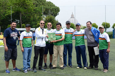 28.05.2016 Clericus Cup. Finale 1 e 2 posto. Le Premiazioni 28.05.2016 Clericus Cup. Finale 1 e 2 posto. Le Premiazioni