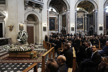 05.03.2025 Eleonora Giorgi Esequie G.Leanza ph 05.03.2025 Eleonora Giorgi Esequie G.Leanza ph