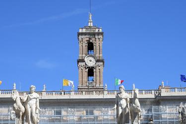 25.05.2025 Leone XIV riceve omaggio Citt&agrave; di Roma in Campidoglio G.Leanza ph