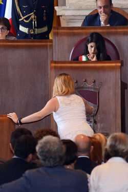 07.07.2016 Roma Campidoglio. Giuramento Sindaca Virginia Raggi