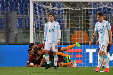 21.04.2017 Finale Coppa Italia Primavera Roma vs Entella 2 0 Esultanze 21.04.2017 Finale Coppa Italia Primavera Roma vs Entella 2 0 Esultanze