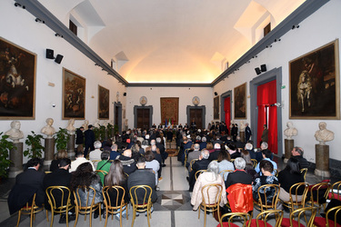 31.01.2024 Campidoglio Sindaco Gualtieri consegna Medaglie Onore a familiari deportati G.Leanza ph