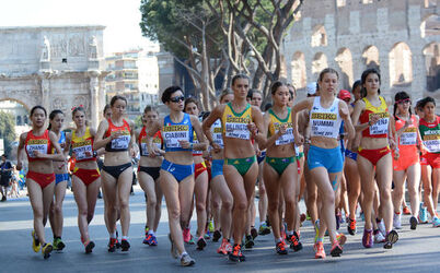 07.05.2016 Mondiali Marcia 10 km donne 07.05.2016 Mondiali Marcia 10 km donne